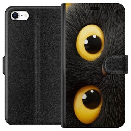 Kompatibelt Plånboksfodral till Apple iPhone 6 Mörkögon