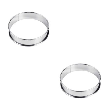 1/2/3/5 Pizzaring Bærbar Rund Bageri Restaurant Kage Mousse Form Formningsværktøj