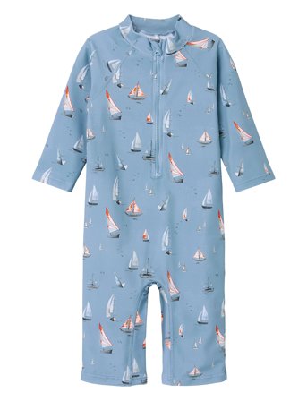 Nmmzilo 3/4 Uv Suit Blue Name It