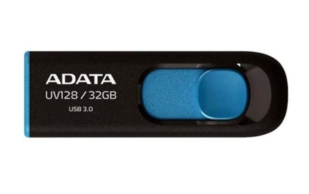 ADATA DashDrive UV128 - USB-flashstasjon - 128 GB