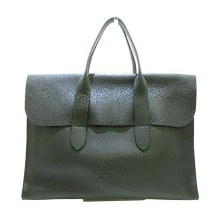 Loewe Pre-owned HandTass , Groen , Dames , Maat: ONE Size Vintage Tassen