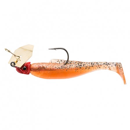 Z-man Diezel Chatterbait 1/4 Oz - New Penny (Gold Blade/Red Head)
