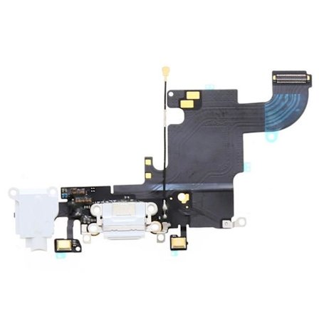 iPhone 6S - Laddkontakt och hörlursuttag (grå) OEM