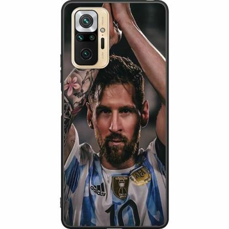 Xiaomi Redmi Note 10 Pro Svart Skal Messi