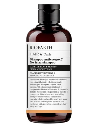 Bioearth Bioearth Hair 2.0 No Frizz Shampoo - Nude - 250 ml