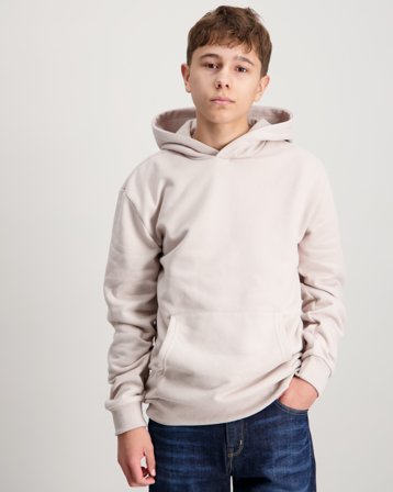 Zeke Essential Hoodie Beige Huvtröjor/Hoodies Kille - Kids Brand Store