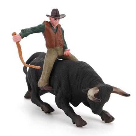 Cowboy Solid Pvc Actionfigur Dekorativ Skrivbordsdekoration Samling Present