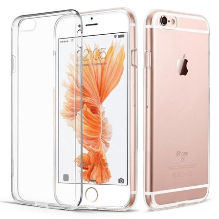 Genomskinligt Slimmat Skal iPhone 6/6s Plus Transparent TPU