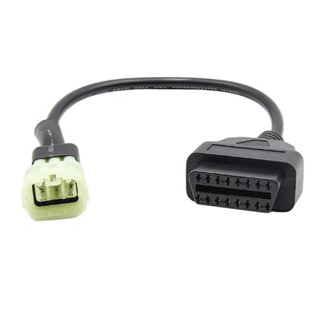 Motorsykkeldiagnostisk konverteringskabel 6-pinners til 16-PIN for KTM
