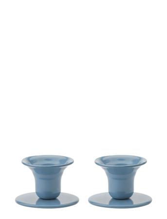 The Bell Candlestick - 2 Pack Home Decoration Candlesticks & Tealight Holders Candlesticks Sininen Kunstindustrien