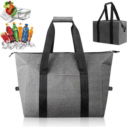 Kylväskor - Lunchväska - Vikbar kylväska - 20 L - 30x27x19 Cm - Isolering - 300D Oxfordtyg