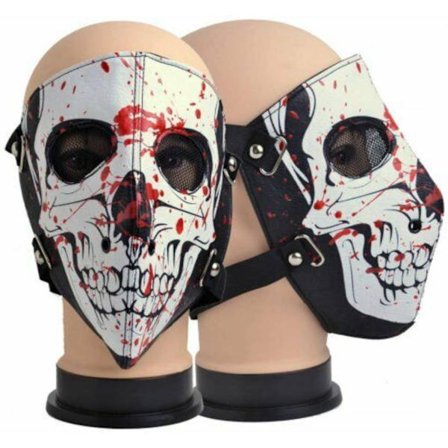 Skull mask skinn Motorsykkel