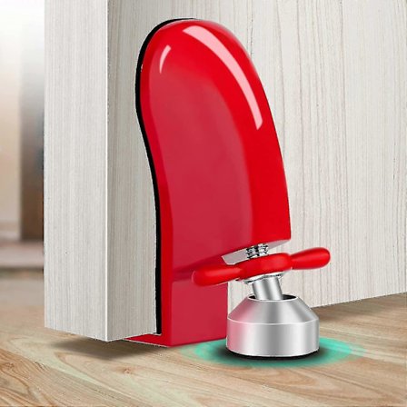 Dörrstopp Dörrlås, Portabla Dörrsäkerhetsanordningar För Kvinnors Säkerhet Personligt Skydd/Hemsäkerhet, Aluminiumlegering Halkfritt Dörrlås