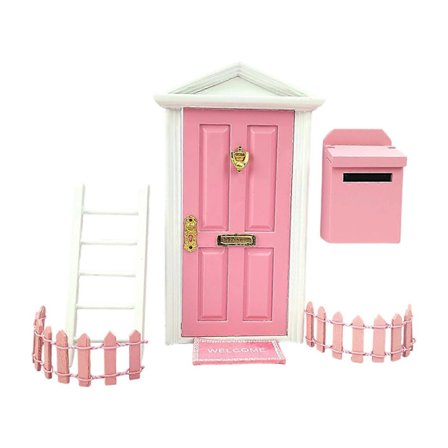 Bæredygtigt 1 12 Skala Miniature Trætilbehør Udendørs Cottage Sæt Til Lader Som Om Leg Gul[D]