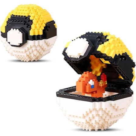 Byggelegetøj, Mini Blok Modeller, 525 stk. Nano-Mini Blokke, 3D DIY