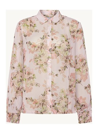 Claire Woman | Shirt Cwrenette Flower Leaves | 36