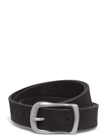 Weekday Slim Faux Leather Belt - Black - XS/S