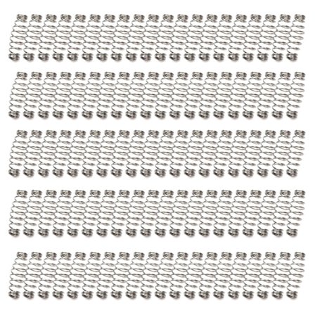 100 st Fiskekrok Fjäder Karpfiske Krok Stål Lekande Fjäder Enkel Cirkel Explosionskrokar Del Fiskeredskap