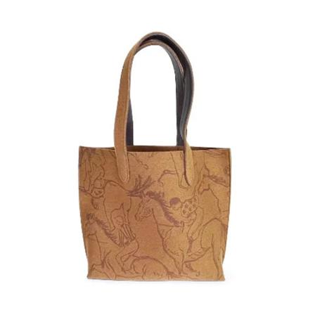 Hermès Vintage, Pre-owned Felt shoulder-bags Bruin, Dames, Maat:ONE Size