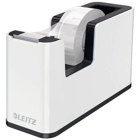 Leitz Tejpdispenser Wow Vit/Svart