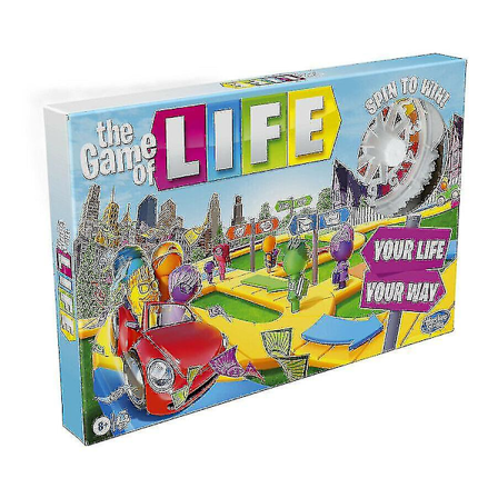 The Game of Life Brettspill Nyeste Utgave Morsom Fest Barn Familie Interaktiv