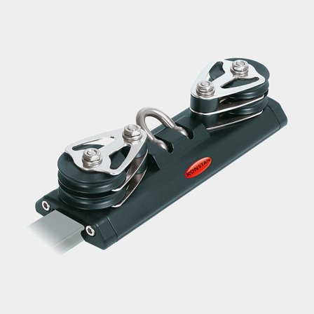 Ronstan Skotvagn med dubbla brickor