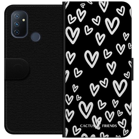 Yhteensopiva Lompakkokotelo OnePlus OnePlus Nord N100 Cactus and Friends - Handdrawn Love Chaos