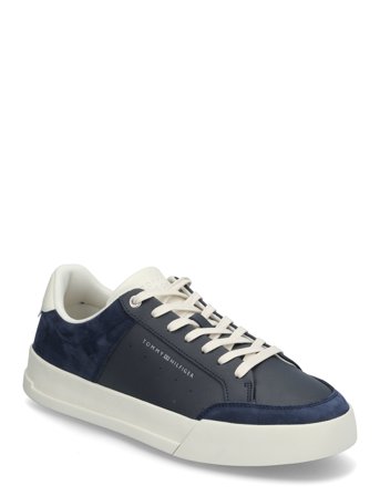 Tommy Hilfiger Th Court Mix Lth Nubuck - Navy - 42