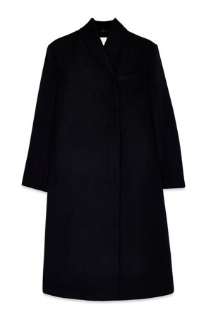 NA-KD High Neck Wool Blend Coat - Vinterjakker - Sort - EU 40