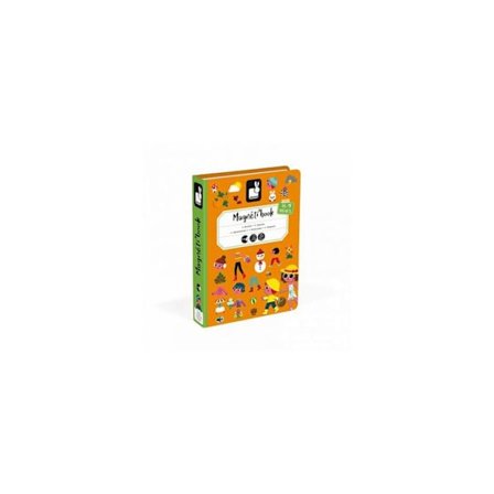 Magnetisk pedagogisk spel - JANOD - Magnéti'book 4 säsonger - Orange - Inomhus - 20 min