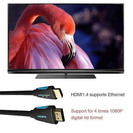 Vention M02 HDMI-kabler Hann 2.0 Versjon for PC DVD TV