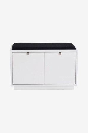 Rowico Home - Bænk Confetti, 2 skuffer - Hvid - Bænke - Fra Homeroom