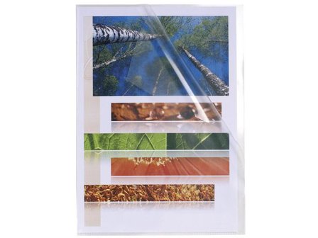 Exacompta Plastficka A4 0,12mm klar 100/fp - Lyreco - Kontorsmaterial - Mappar och plastfickor - Plastfickor - Öppen överkant