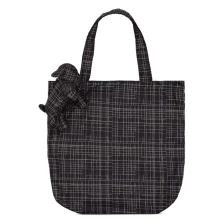 DAY et Tote Folding Dog Sort, Dame Indkøbstasker, Størrelse: ONE Size
