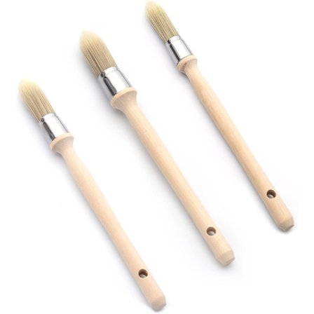 3 stk. verktøy for maling av lister, verktøy for maling av kanter, hjørnemalingspensel