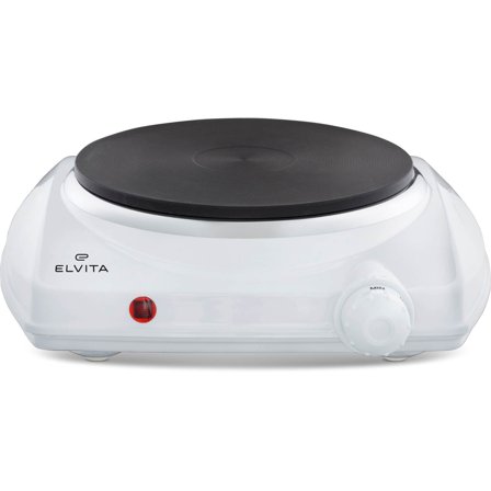 Elvita - Flyttbar kokeplate CKP1121V Hvit