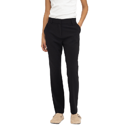 Soft Rebels Srvilja Mid Waist Pant Byxor Dam Svart L