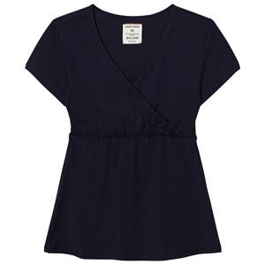 Mom2Mom Navy Short Sleeve Glow Tee S - Maternity tops - S - Navy