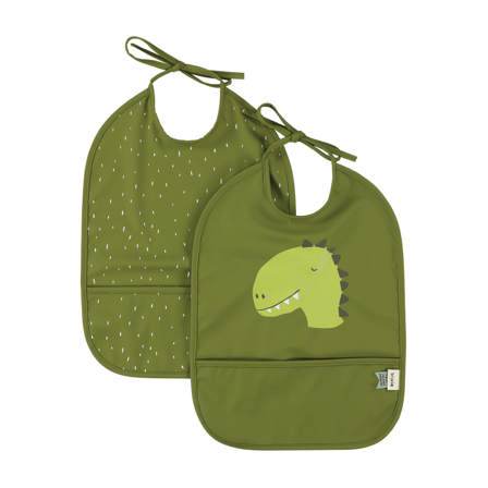 Trixie Vanntett smekke Mr. Dino, Grønn, 2 stk.