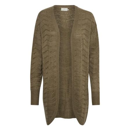 Kaffe KAemria Knit Cardigan Grøn, Dame Cardigans, Størrelse: S