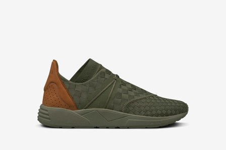 ARKK Copenhagen Damen Sneakers Größe 40 Eaglezero Braided S-E15 Dark Army Brown