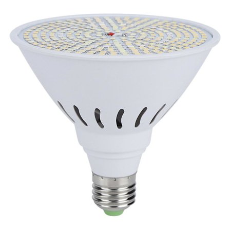10W E27 LED Grow Light med 290 chips og 660nm rødt lys til have drivhus hydroponics