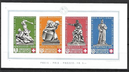 Schweiz 1934 - AFA 378 - Postfrisk