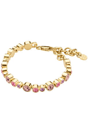 Dyrberg & Kern Teresia SG Rose Armband Dam Rosa ONESIZE