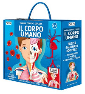 Il corpo umano. Viaggia, conosci, esplora. Nuova ediz. Con 10 maxi pezzi. Con puzzle sagomato. Con Poster Ester Tomè