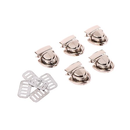 5st Väsklås Metalllås Spännen för handväskor Axel C