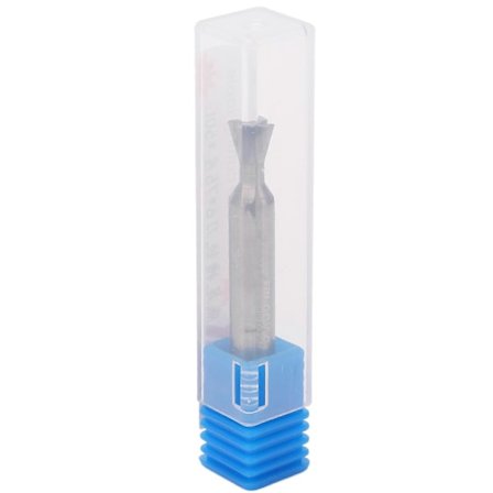 Svalehalefræser, karbid, 6 mm skaft, 4 fløjter, 50 mm længde, universal svalehalefræser 75