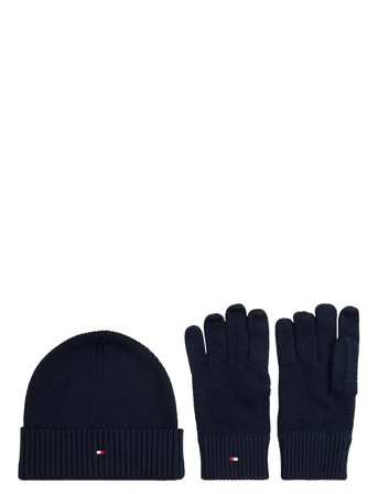 Tommy Hilfiger | Th Flag Beanie & Glove Gp | ONE SIZE