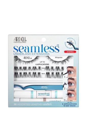 Ardell Seamless Extensions Kit Wispies - Black - ONE SIZE