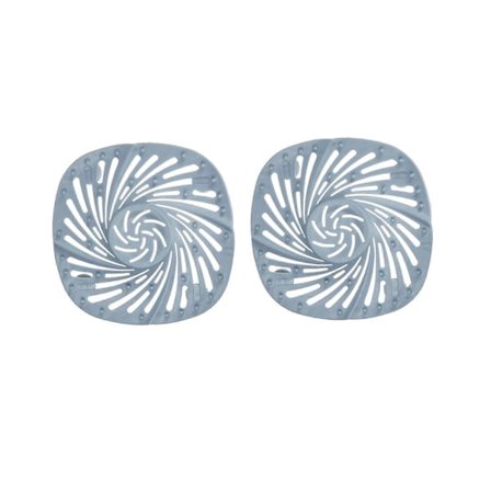 Hårfångare för duschavlopp, avloppsskydd mot igensättning, fyrkantig diskbänksil hårstoppare för badkar i hushållet